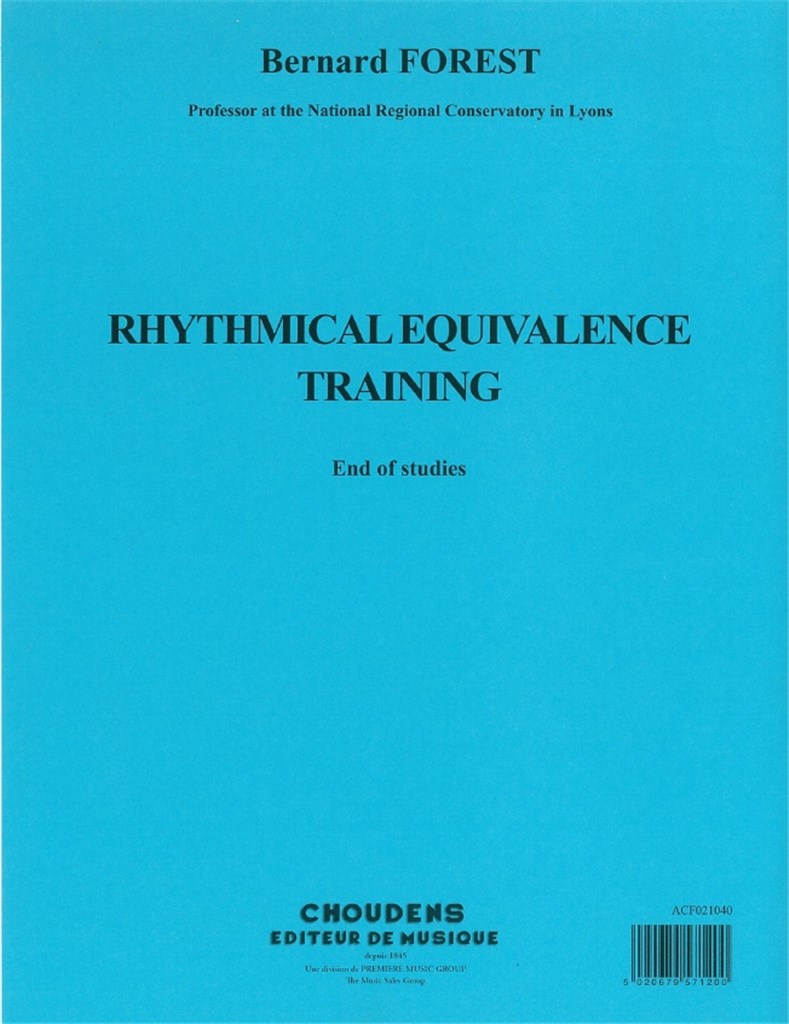 Rhythmical Equivalence Training - End Of Studies